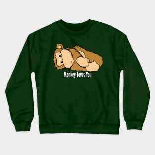 The Monkey Loves You Crewneck Sweatshirt